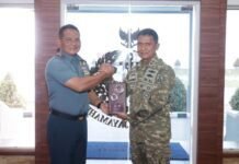Kodaeral IV Terima Courtesy Call Penasihat Ahli Kepala SKK Migas Dan Direktur Security Wilayah I