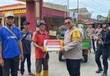 Polres Sibolga Salurkan Bantuan Sosial Bagi Korban Terdampak Banjir Dan Longsor Di Kota Sibolga