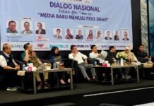 Ketua Dewan Pers : Media Baru Harus Mengarah pada Pers Sehat, Disampaikan Dalam Dialog Nasional SMSI