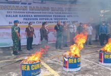 Bea Cukai Sumbagtim Musnahkan Barang Ilegal Rp45,8 Miliar, 759 Penindakan Sepanjang 2025