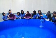 Dukung Ketahanan Pangan dan Optimalkan Pembinaan Kemandirian, Lapas Banyuwangi Lepas Lima Ribu Bibit Lele