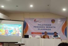 BAPINDRA-Kemenpora Gelar Pelatihan Pemandu Wisata OlahRaga di Kuningan Jakarta