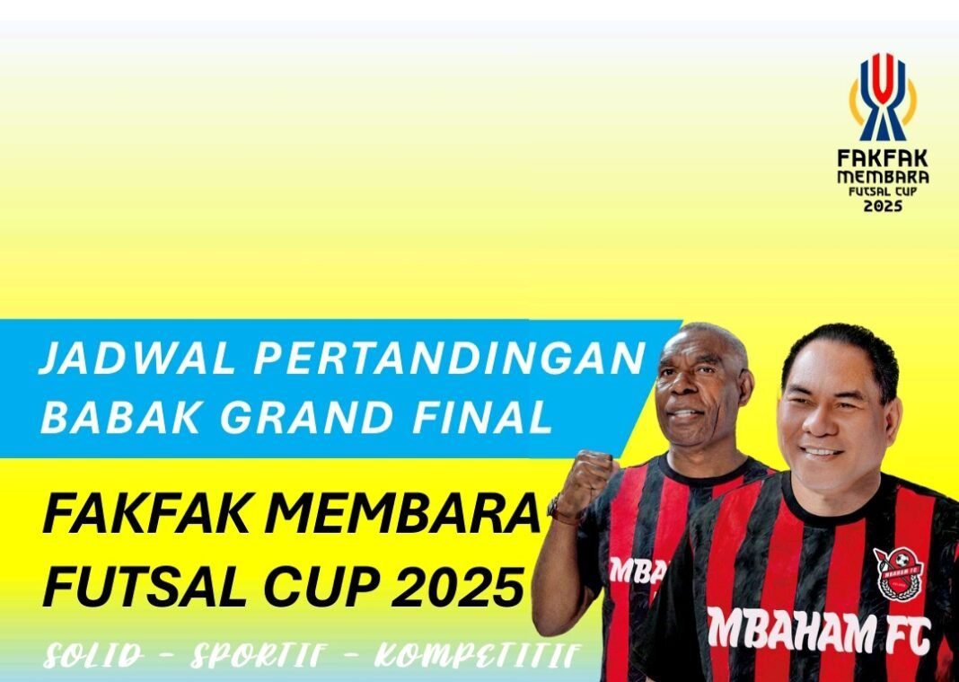 Babak Akhir Turnamen Fakfak Membara Futsal Cup: Duel Sengit Menuju Gelar Juara Babak Akhir Turnamen Fakfak Membara Futsal Cup: Duel Sengit Menuju Gelar Juara