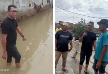 Banjir Kepung Desa Cigelam, Ketua Fraksi Gerindra Turun Langsung Lihat Derita Warga