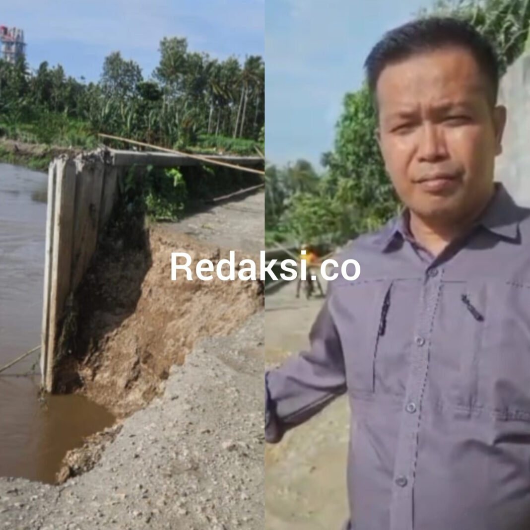Hujan Deras Picu Sungai Bedadung Meluap, Jalan Desa Lojejer Putus Total, Kades Sigap Lakukan Penanganan Awal Hujan Deras Picu Sungai Bedadung Meluap, Jalan Desa Lojejer Putus Total, Kades Sigap Lakukan Penanganan Awal