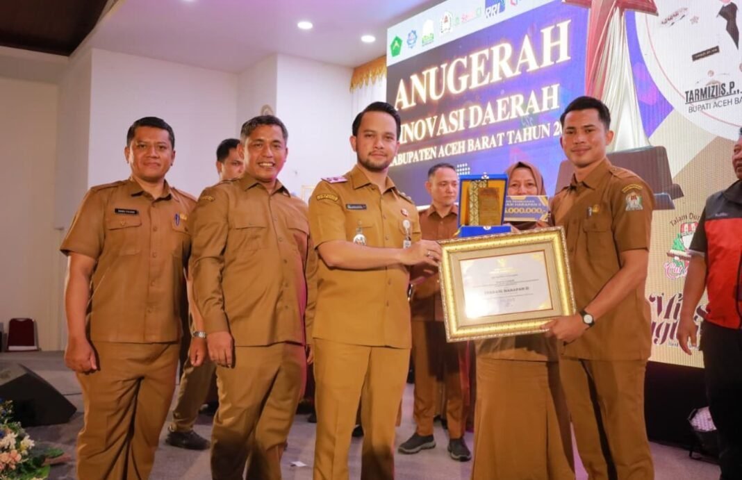 Pemkab Aceh Barat Gelar Anugerah Inovasi 2025, Wabup , Perlu Ide Kreatif Pasca Bencana Pemkab Aceh Barat Gelar Anugerah Inovasi 2025, Wabup , Perlu Ide Kreatif Pasca Bencana