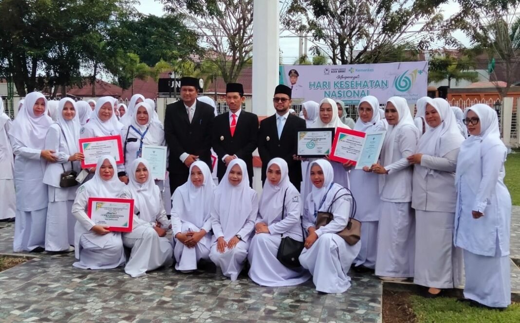 Puskesmas Meureubo Juara I Kebersihan, Ernawinta S.Keb, Menjadi Motivasi Agar Lebih Baik Kedepan Untuk Warga Puskesmas Meureubo Juara I Kebersihan, Ernawinta S.Keb, Menjadi Motivasi Agar Lebih Baik Kedepan Untuk Warga
