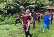 Banjir di Desa Pumadada, Polisi Gerak Cepat Evakuasi Masyarakat