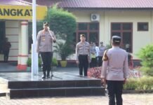 Kapolres Langkat Tekankan Integritas, Disiplin, dan Peningkatan Kinerja Personel