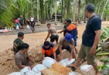 Respon Cepat Saat Bencana: Kapolres Halut Pastikan Polisi Hadir di Garis Depan Lindungi Warga Doitia