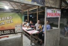Kapolsek Stabat, Langkat Sambangi Pos Kamling, Kapolres Langkat Tegaskan Kegiatan Serupa Dilaksanakan Jajaran