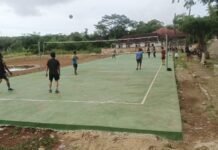 Alun-alun Desa Cibenda Ciemas Kab.Sukabumi, Ruang Publik Favorit Warga untuk Berolahraga