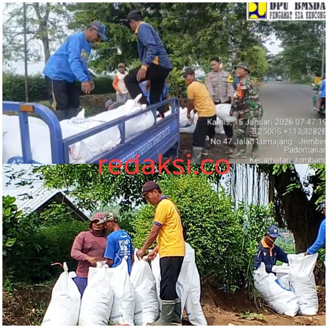 DPUPR SDA Bersinergi dengan Pemdes Keting, Tangani Darurat Tangkis Bocor DPUPR SDA Bersinergi dengan Pemdes Keting, Tangani Darurat Tangkis Bocor