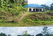 Warga Mbaham Ma Youn Palang Akses Sekolah dan Kantor Distrik di Kramongmongga, Tuntut Ganti Rugi Tanaman