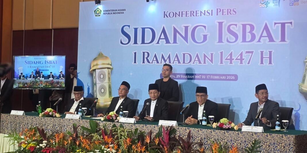 Pemerintah Tetapkan 1 Ramadan 1447 H Jatuh pada 19 Februari 2026 Pemerintah Tetapkan 1 Ramadan 1447 H Jatuh pada 19 Februari 2026