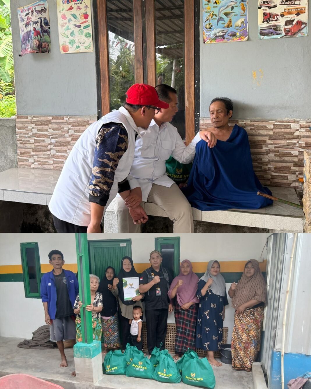 BAZNAS NTB Salurkan Bingkisan Warga Dusun Peseng Jelang Ramadhan BAZNAS NTB Salurkan Bingkisan Warga Dusun Peseng Jelang Ramadhan