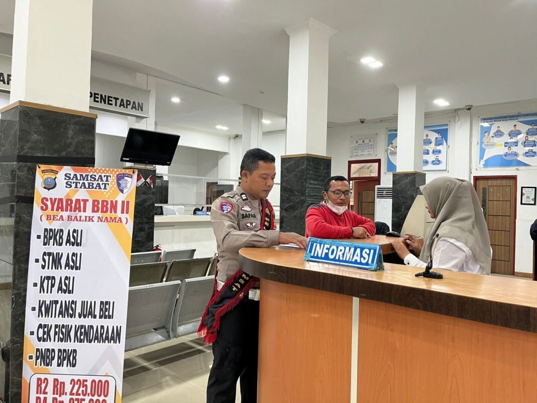 Polantas Menyapa, Satlantas Polres Langkat Perkuat Pelayanan SIM dan Samsat yang Humanis Polantas Menyapa, Satlantas Polres Langkat Perkuat Pelayanan SIM dan Samsat yang Humanis