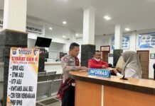 Polantas Menyapa, Satlantas Polres Langkat Perkuat Pelayanan SIM dan Samsat yang Humanis