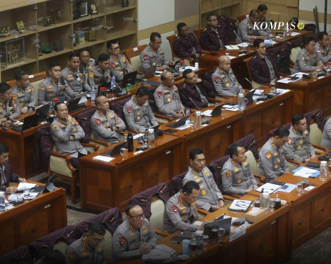 Komisi III DPR menyampaikan materi dalam Peraturan Kepolisian Negara Republik Indonesia Nomor 10 Tahun 2025, Komisi III DPR menyampaikan materi dalam Peraturan Kepolisian Negara Republik Indonesia Nomor 10 Tahun 2025,