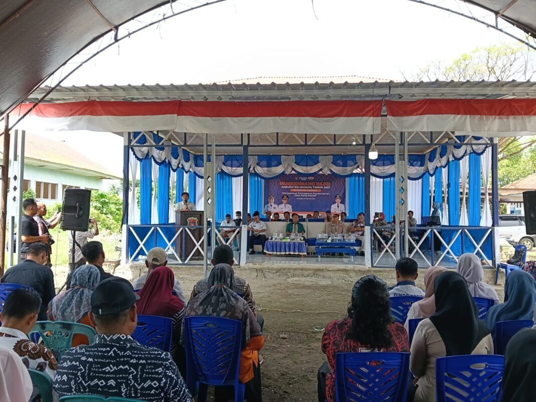 Musrenbang Kecamatan Sampaga 2026 Tegaskan Tiga Prioritas Utama Pembangunan 2027 Musrenbang Kecamatan Sampaga 2026 Tegaskan Tiga Prioritas Utama Pembangunan 2027