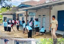 SPPG Cidadap Sukabumi Laksanakan Intruksi Presiden Prabowo, Gelar Korve Jaga Lingkungan Bersih, Sehat, Asri