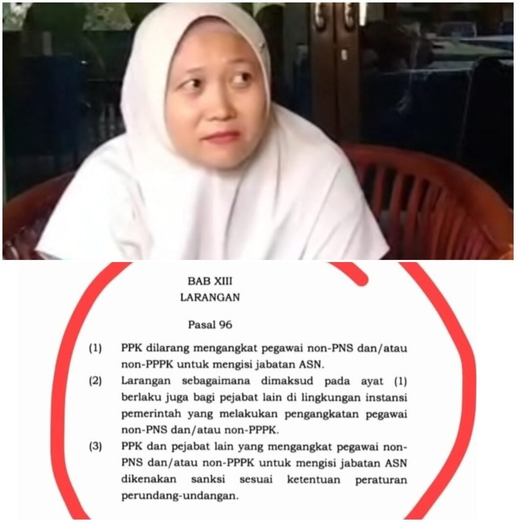 Rekrut Guru Non-SK di SDN 01 Ambulu Disorot, Aktivis Nilai Pembangkangan Terhadap UU ASN Rekrut Guru Non-SK di SDN 01 Ambulu Disorot, Aktivis Nilai Pembangkangan Terhadap UU ASN