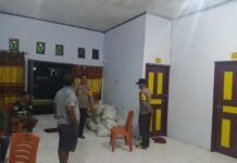 Jelang Ramadhan, Polsek Mangoli Timur Amankan Ratusan Botol Miras