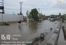 BANJIR JERENENG KEMBALI MENGGILA, WARGA SENTIL PUPR DAN BUPATI LOBAR