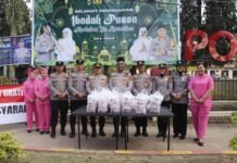 Hari ke-5 Ramadhan, Polres Langkat Berbagi Takjil untuk Masyarakat