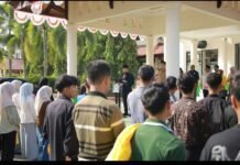 Wabup Aceh Barat Melepas Mahasiswa Dan Pendamping Pada Program Pengabdian Mahasiswa Berdampak Tahun 2026
