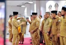 Bupati Aceh Barat Tarmizi Melantik Satgas Optimalisasi Pendapatan Asli Daerah, Bupati : Kita Harus Kreatif