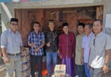 APDESI Kecamatan Meureubo Salurkan Bantuan Masa Panik Kepada Korban Kebakaran Di Gampong Ranub Dong