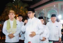 Tarawih Perdana,Maryono Ajak Masyarakat Jaga Semangat Ibadah Hingga Akhir Ramadan