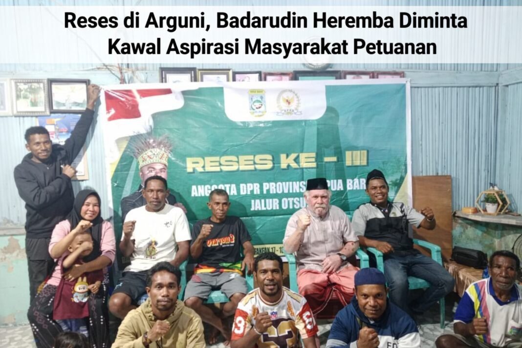 Reses di Arguni, Badarudin Heremba Diminta Kawal Aspirasi Masyarakat Petuanan. Reses di Arguni, Badarudin Heremba Diminta Kawal Aspirasi Masyarakat Petuanan.