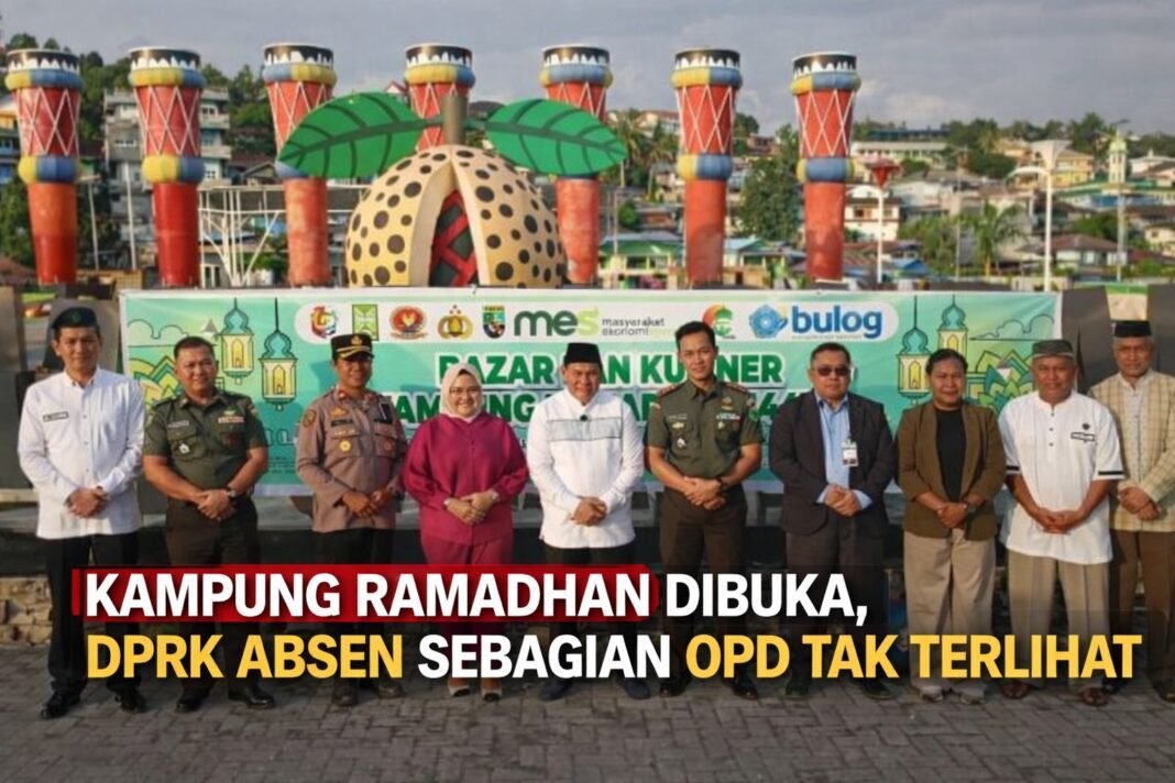Kampung Ramadhan 1447 H Dibuka, DPRK Absen dan Mayoritas OPD Fakfak Tak Hadir Kampung Ramadhan 1447 H Dibuka, DPRK Absen dan Mayoritas OPD Fakfak Tak Hadir