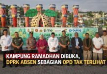 Kampung Ramadhan 1447 H Dibuka, DPRK Absen dan Mayoritas OPD Fakfak Tak Hadir