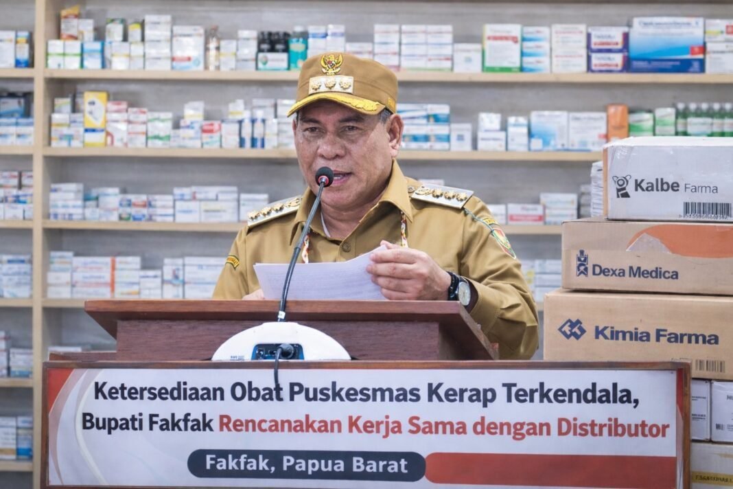 Ketersediaan Obat Puskesmas Kerap Terkendala, Ini Rencana Bupati Fakfak. Ketersediaan Obat Puskesmas Kerap Terkendala, Ini Rencana Bupati Fakfak.