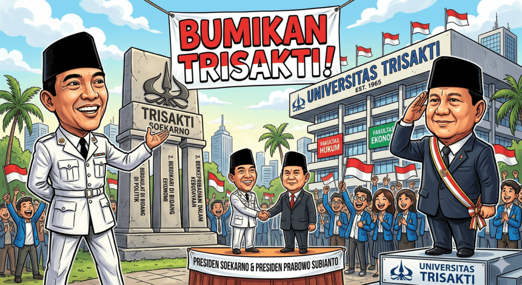 Membumikan Trisakti di Era Prabowo: Menjaga Nyala “Kawah Candradimuka” di Ambang Perang Dunia III Membumikan Trisakti di Era Prabowo: Menjaga Nyala “Kawah Candradimuka” di Ambang Perang Dunia III