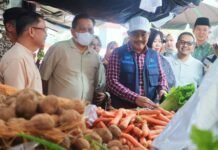 Harga Pangan Tetap Terjaga di Hari ke-11 Ramadan, Wabup Rohman Pastikan Pasar Randik Tetap Stabil dan Nyaman