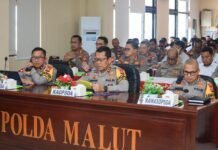 Siapkan Pengamanan Mudik dan Arus Balik, Kapolda Malut Pimpin Lat Pra Ops Ketupat 2026