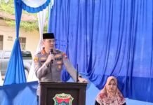 Kapolresta Mamuju Safari Ramadan di Sampaga, Ajak Warga Perkuat Sinergi Jaga Kamtibmas