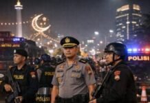 “1810 Personel Dikerahkan, Jakarta Dijaga Tanpa Celah di Malam Takbiran 2026”