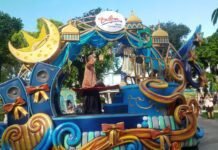 Langit Jakarta Berpijar di Penghujung Lebaran:Dufan Tutup Liburan dengan Ledakan Energi,Cahaya Spektakuler