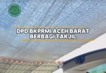 BKPRMI Aceh Barat Bagikan Takjil Gratis kepada Warga Dan Pengguna Jalan,Yadan, Semoga Bisa Berlanjut Kedepan