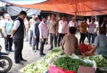 Pemkab Aceh Barat Lakukan Pemantauan Harga Kebutuhan Pokok Di Pasar Tradisional Jelang Lebaran Idul Fitri
