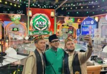 Berikan Dukungan, Bupati dan Wakil Bupati Bareng Keluarga Tgk Habibi Hadir Ke Studio Aksi Indosiar