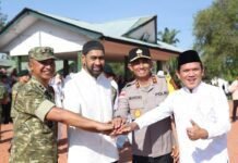 Presiden Prabowo Shalat Idul Fitri Di Tamiang, Wagub Aceh Turut Mendampingi