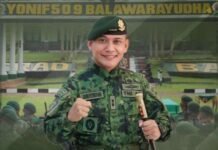 Kenaikan Pangkat Prajurit Yonif 509/BY Kostrad, Danyon Tekankan Amanah dan Tanggung Jawab