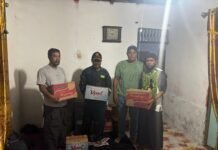 Kepedulian Polisi Bersama NU dan GMI Hadir untuk Pengungsi di Halmahera Tengah