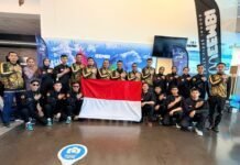 21 Personel Brimob Perkuat Timnas Indonesia di Ajang Dunia Indoor Skydiving 2026 di Prancis